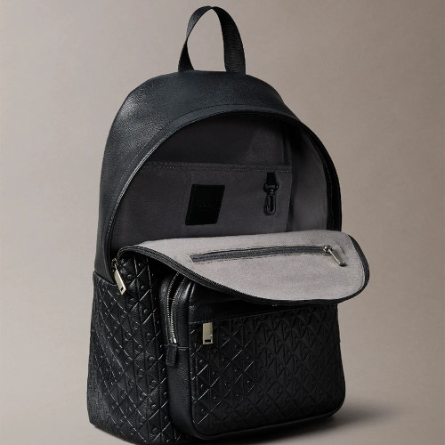 Calvin Klein Τσάντα πλάτης Embossed Allover Monogram Backpack